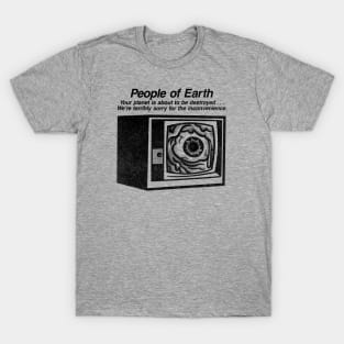 WDWJW - People of earth T-Shirt